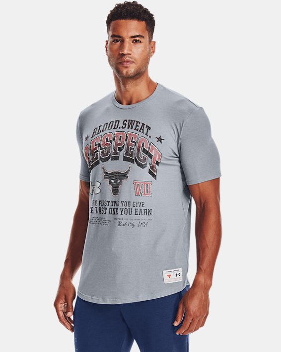 ρουχα για τρεξιμο Under Armour Project Rock BSR ανδρικα γκρι μαυρα | PHlbE91MeeO