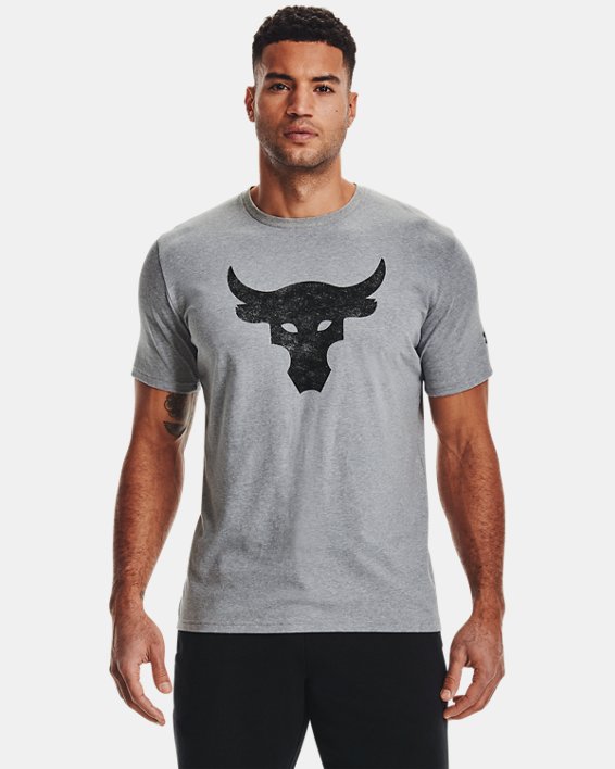 ρουχα για τρεξιμο Under Armour Project Rock Brahma Bull ανδρικα γκρι μαυρα | oaKdExKGxgg
