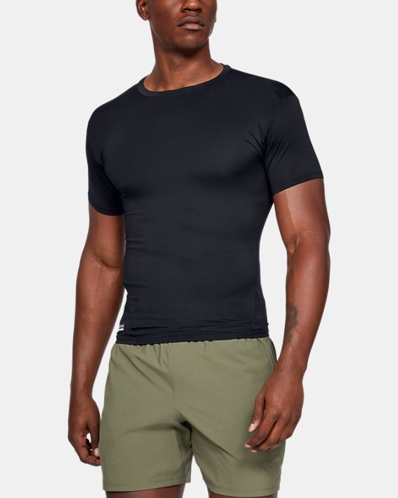 ρουχα για τρεξιμο Under Armour Tactical HeatGear® Compression T-Shirt ανδρικα μαυρα | zFmKmK4xazp