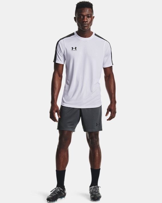 ρουχα για τρεξιμο Under Armour UA Challenger Training Top ανδρικα ασπρα / γκρι | FhYjvRzLPz4
