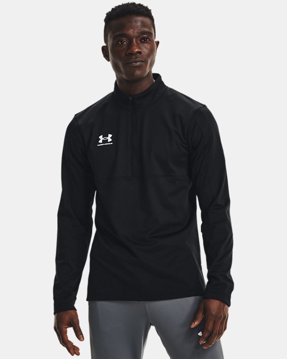 ρουχα για τρεξιμο Under Armour UA Challenger Midlayer ανδρικα μαυρα / ασπρα | mMUc7ZeruDk