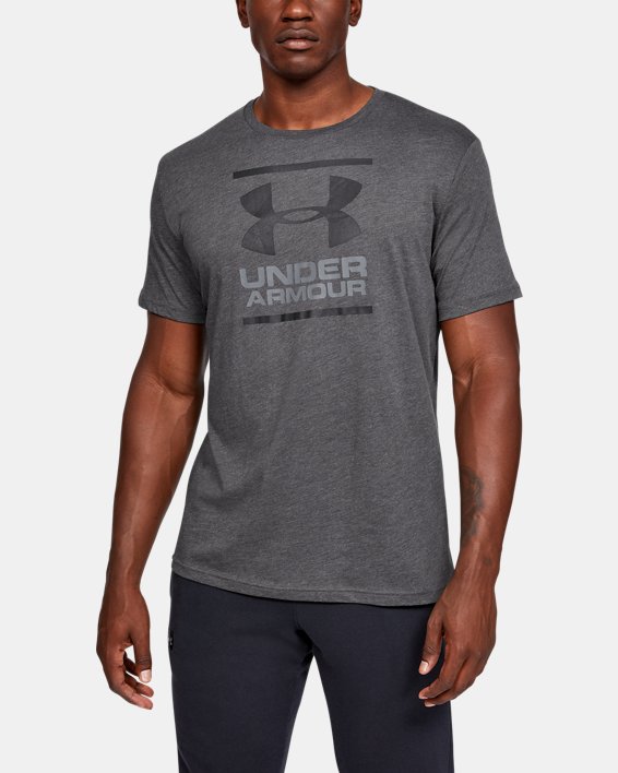 ρουχα για τρεξιμο Under Armour UA GL Foundation T-Shirt ανδρικα γκρι / βαθυ γκρι | Z4iAHd1GqNw