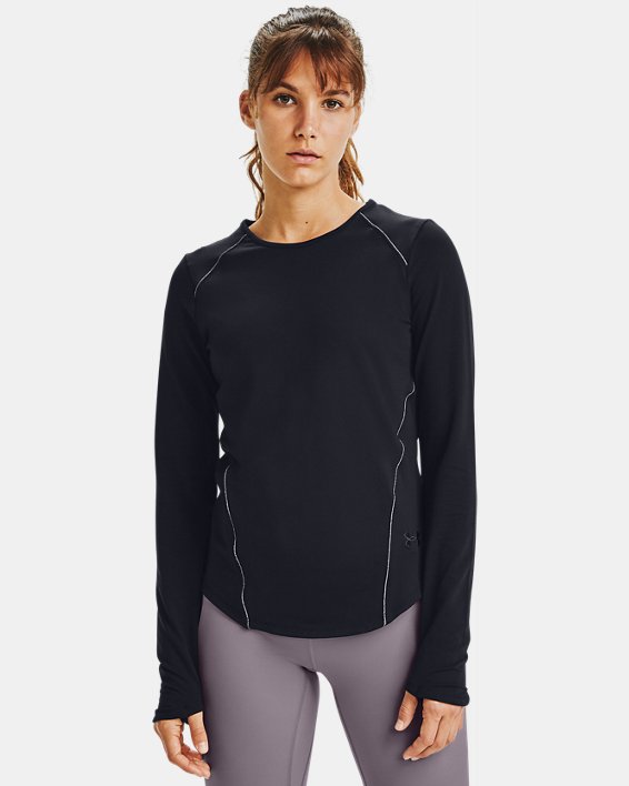 ρουχα για τρεξιμο Under Armour UA HydraFuse Crew γυναικεια μαυρα | EtDwoHAO5nl