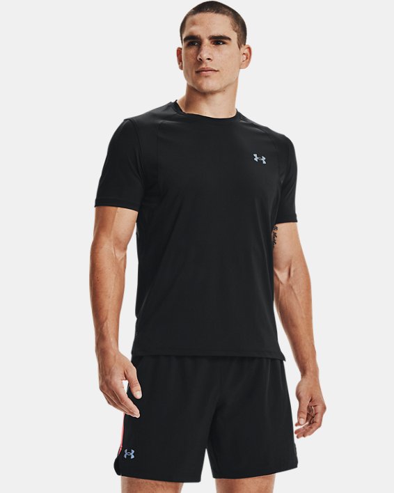 ρουχα για τρεξιμο Under Armour UA Iso-Chill Run ανδρικα μαυρα / γκρι | GSCWW2UxBoY