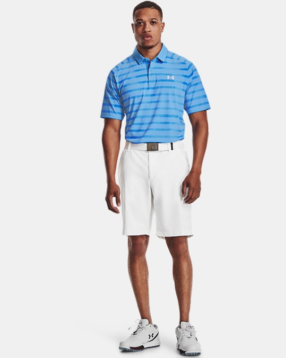 ρουχα για τρεξιμο Under Armour UA Iso-Chill Floral Stripe ανδρικα μπλε / γκρι | OEOD7BZK5Rh