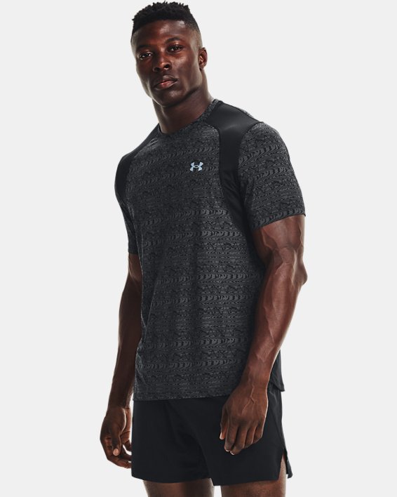 ρουχα για τρεξιμο Under Armour UA Iso-Chill Run 200 Print ανδρικα μαυρα | bjxX76yLAZP
