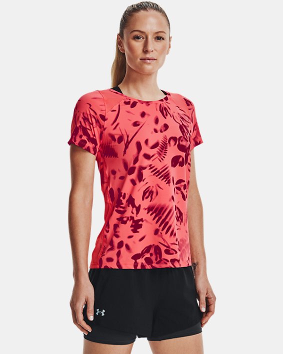 ρουχα για τρεξιμο Under Armour UA Iso-Chill 200 Print γυναικεια κοκκινα | c4ogw9Sxlgy