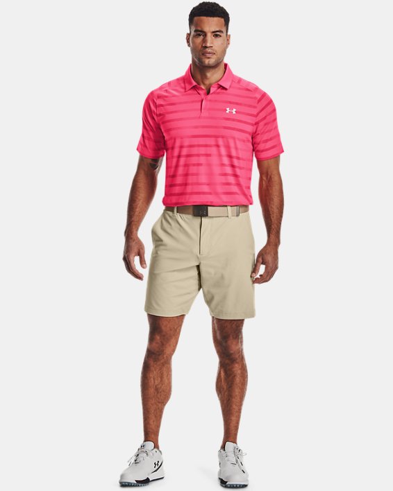 ρουχα για τρεξιμο Under Armour UA Iso-Chill Floral Stripe ανδρικα ροζ / γκρι | helGUmDShb9