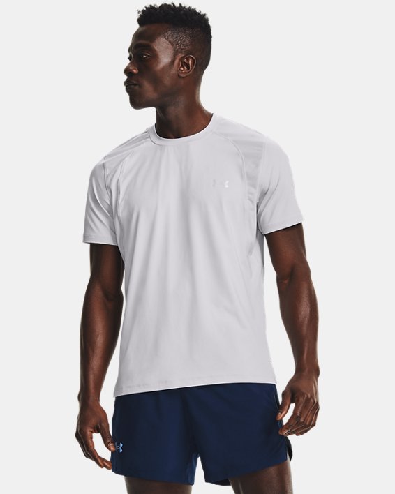 ρουχα για τρεξιμο Under Armour UA Iso-Chill Run ανδρικα γκρι / μαυρα | yQJGZwibnUg