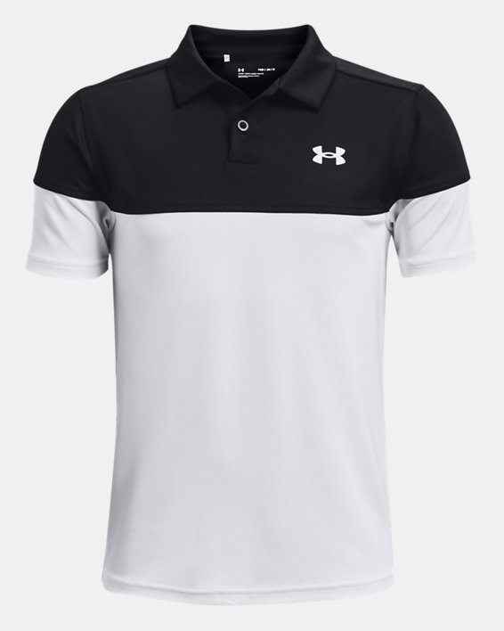 ρουχα για τρεξιμο Under Armour UA Performance Blocked για αγορια μαυρα / ασπρα | oKvNXyKvjUc