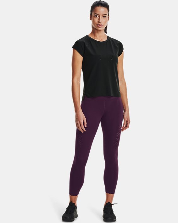 ρουχα για τρεξιμο Under Armour UA RUSH™ Perf γυναικεια μαυρα | AOL4gN47qsg