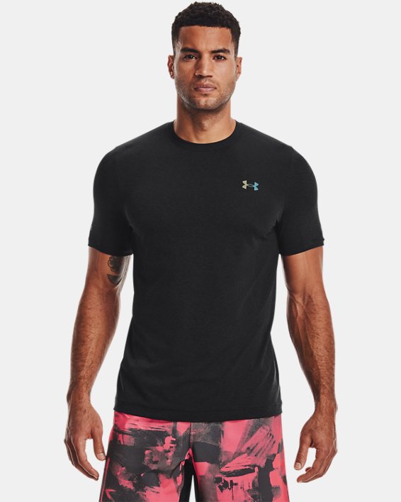 ρουχα για τρεξιμο Under Armour UA RUSH™ Seamless ανδρικα μαυρα | JxXBv7NAGuA