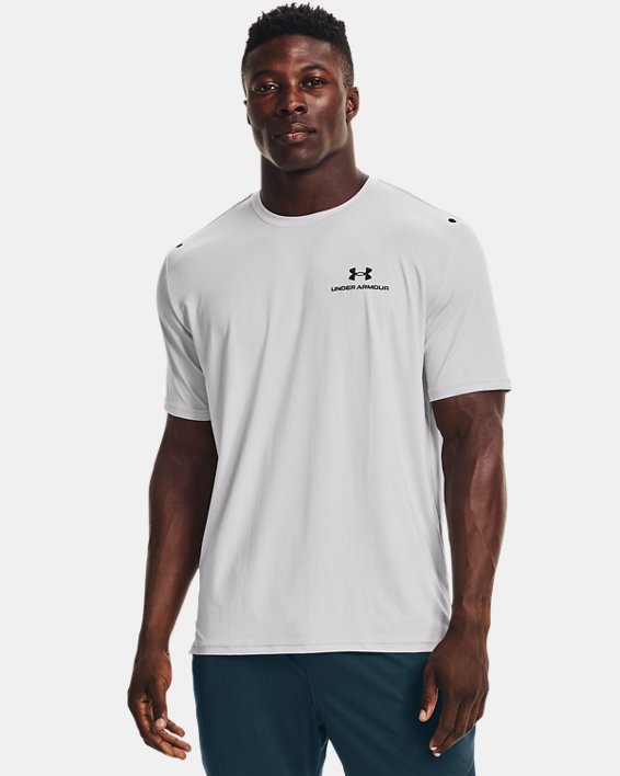 ρουχα για τρεξιμο Under Armour UA RUSH™ Energy ανδρικα γκρι / μαυρα | aJyG1WUtdUz