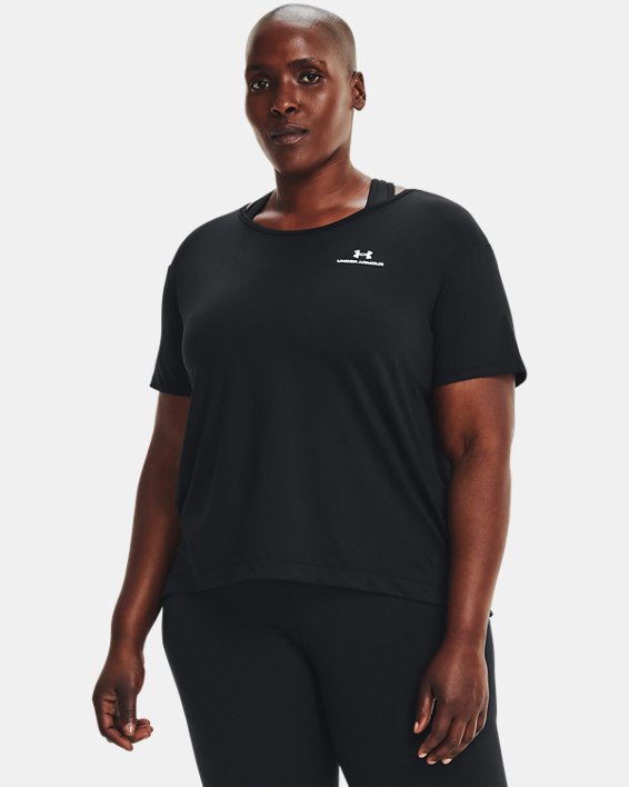 ρουχα για τρεξιμο Under Armour UA RUSH™ Energy Core γυναικεια μαυρα / ασπρα | ewlS4XHEK1o