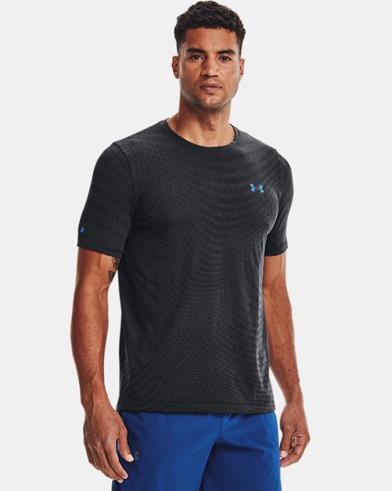 ρουχα για τρεξιμο Under Armour UA RUSH™ HeatGear® Seamless Illusion ανδρικα μαυρα | sSJtkKUH5Cu