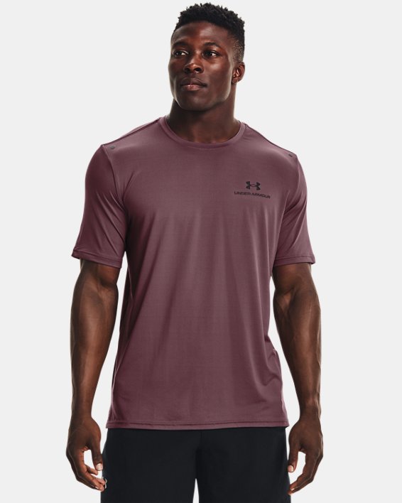 ρουχα για τρεξιμο Under Armour UA RUSH™ Energy ανδρικα γκρι μωβ / μαυρα | xVlyQd4VT6v