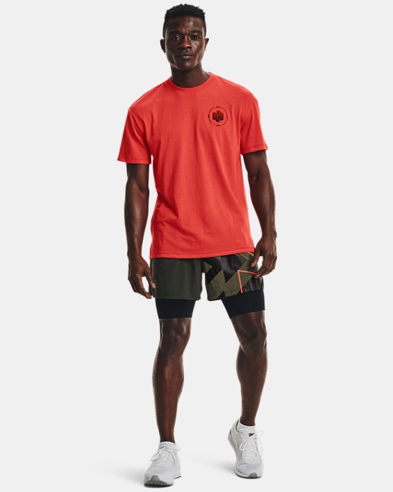 ρουχα για τρεξιμο Under Armour UA Run Anywhere ανδρικα σκούρο πορτοκαλι / μαυρα | OPrFa2piEgJ