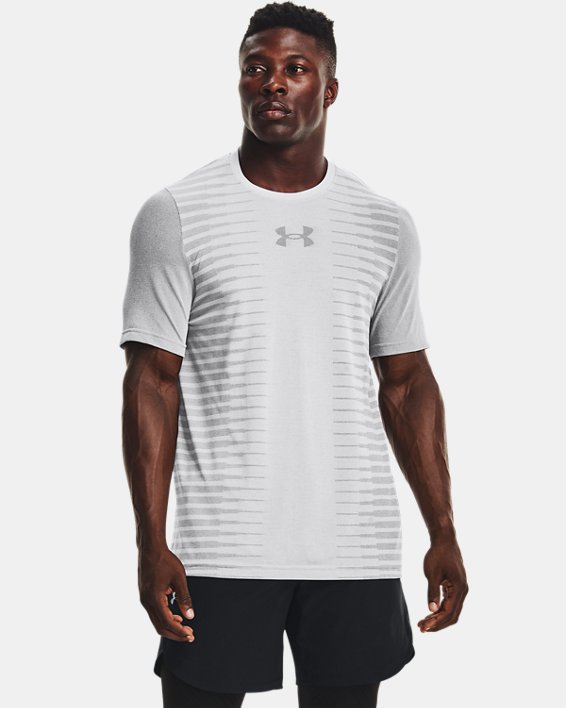 ρουχα για τρεξιμο Under Armour UA Seamless Wordmark ανδρικα γκρι | 2nkKM1MhD7v