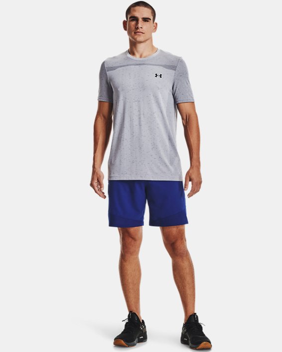 ρουχα για τρεξιμο Under Armour UA Seamless ανδρικα γκρι / μαυρα | JGusIvRETW7
