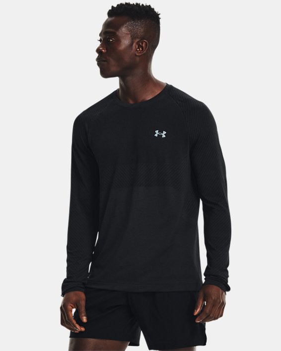 ρουχα για τρεξιμο Under Armour UA Seamless Run ανδρικα μαυρα | YbQwajZm1sC