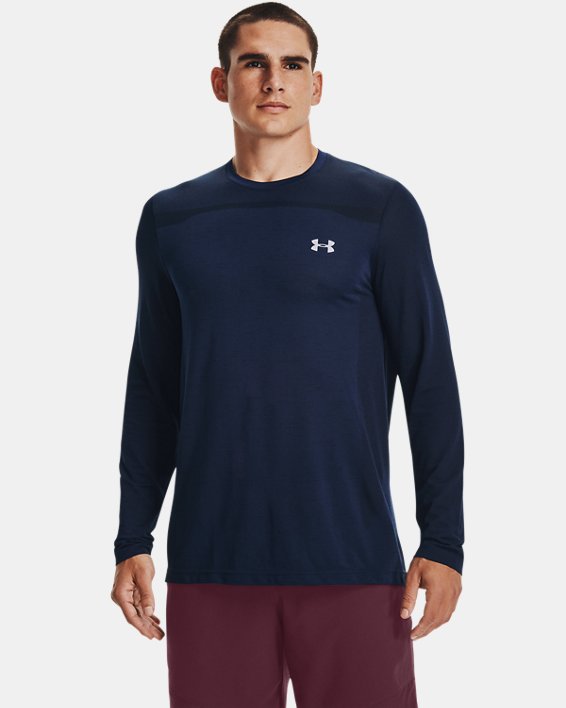 ρουχα για τρεξιμο Under Armour UA Seamless ανδρικα γκρι | esb74iwubid