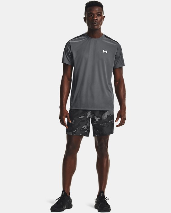 ρουχα για τρεξιμο Under Armour UA Speed Stride ανδρικα γκρι / μαυρα | Do9X2f9InnB