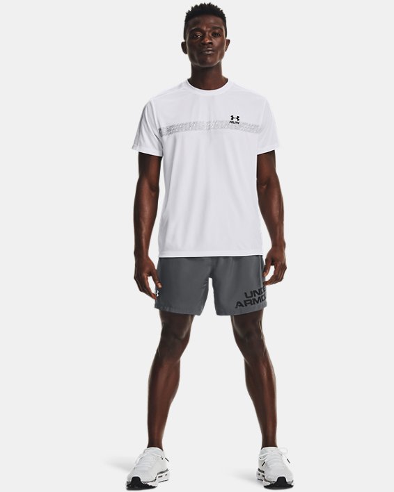 ρουχα για τρεξιμο Under Armour UA Speed Stride Graphic ανδρικα ασπρα / μαυρα | XHel7DArQqY