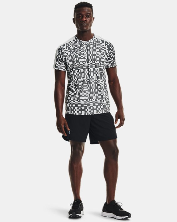 ρουχα για τρεξιμο Under Armour UA Speed Stride Printed ανδρικα γκρι | jMg1Zi8pDyB