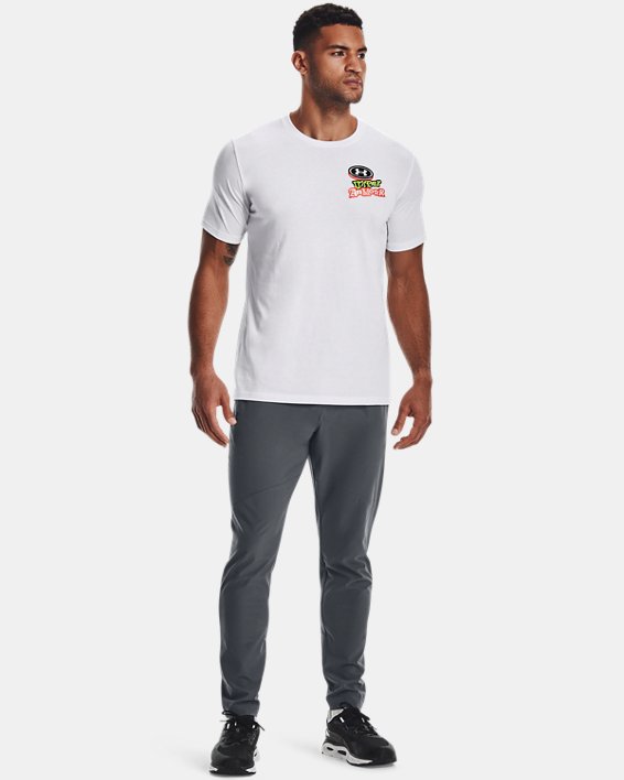 ρουχα για τρεξιμο Under Armour UA Sticker Campus ανδρικα ασπρα / μαυρα | 94v39xMTusI