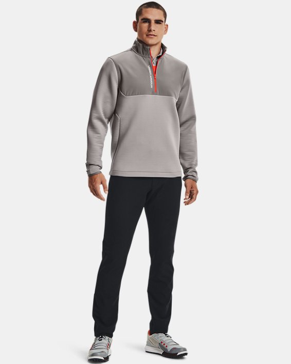 ρουχα για τρεξιμο Under Armour UA Storm Daytona ½ Zip ανδρικα γκρι | UCrg4XZb3pr