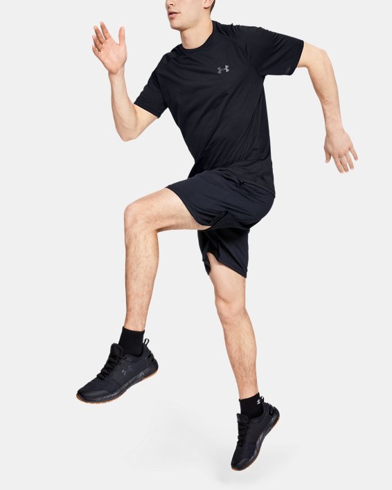 ρουχα για τρεξιμο Under Armour UA Tech™ 2.0 T-Shirt ανδρικα μαυρα / γκρι | KpRpDx5QAE3