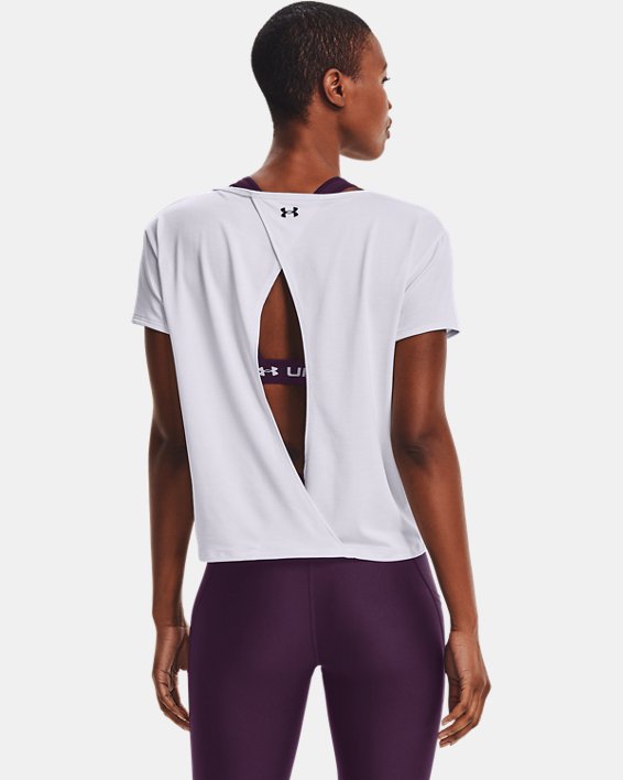 ρουχα για τρεξιμο Under Armour UA Tech™ Vent γυναικεια ασπρα / μαυρα | LQMz8b9G1do