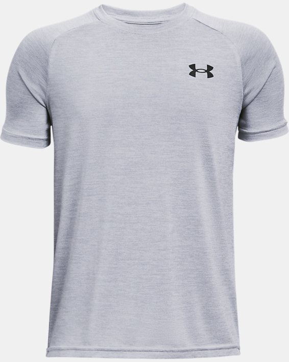 ρουχα για τρεξιμο Under Armour UA Tech™ 2.0 για αγορια γκρι / μαυρα | LjVTMm4namj