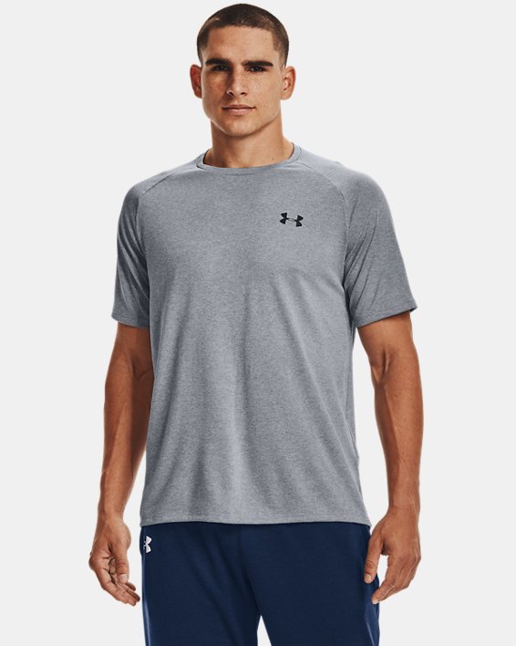 ρουχα για τρεξιμο Under Armour UA Tech™ 2.0 ανδρικα γκρι μαυρα | R3SQHtCNFdJ