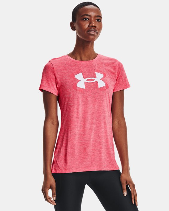 ρουχα για τρεξιμο Under Armour UA Tech™ Twist Logo γυναικεια ασπρα | YLMUHLA4e9L