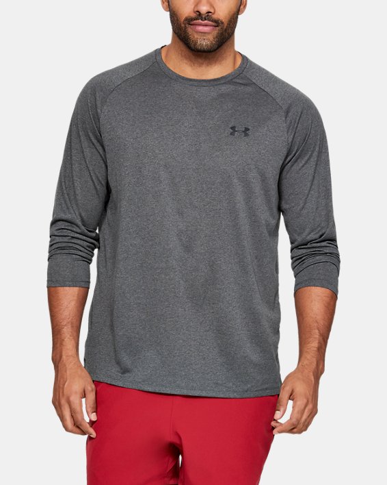 ρουχα για τρεξιμο Under Armour UA Tech™ ανδρικα σκούρο γκρι / μαυρα | fCmTpkzwLHm