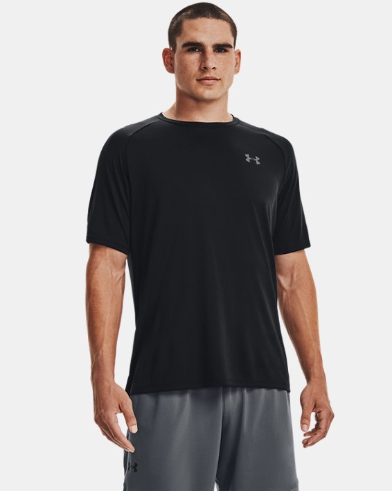 ρουχα για τρεξιμο Under Armour UA Tech™ 2.0 ανδρικα μαυρα / βαθυ γκρι | mVrtYeX8Srf