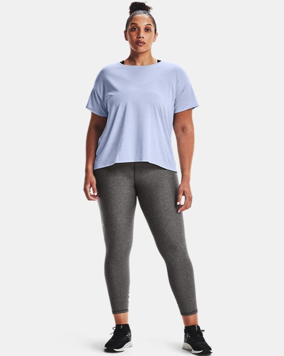ρουχα για τρεξιμο Under Armour UA Tech™ Vent γυναικεια μπλε / μαυρα | oDWaaURQECx