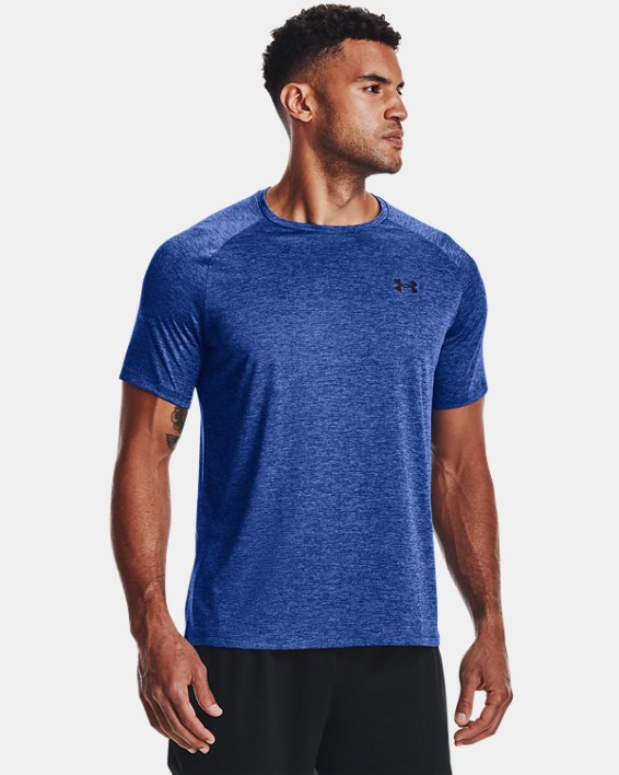 ρουχα για τρεξιμο Under Armour UA Tech™ 2.0 ανδρικα μπλε / μαυρα | xH487OU6wUJ