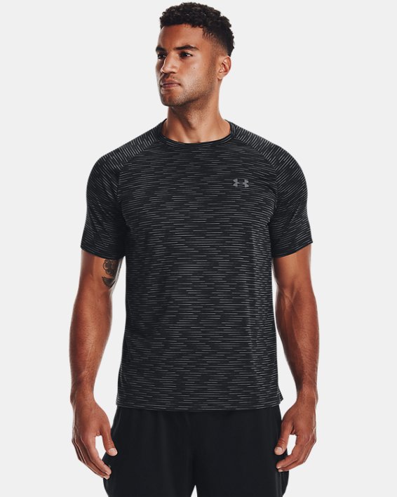 ρουχα για τρεξιμο Under Armour UA Tech™ 2.0 Dash ανδρικα μαυρα / γκρι | y8EaWqKWU3I