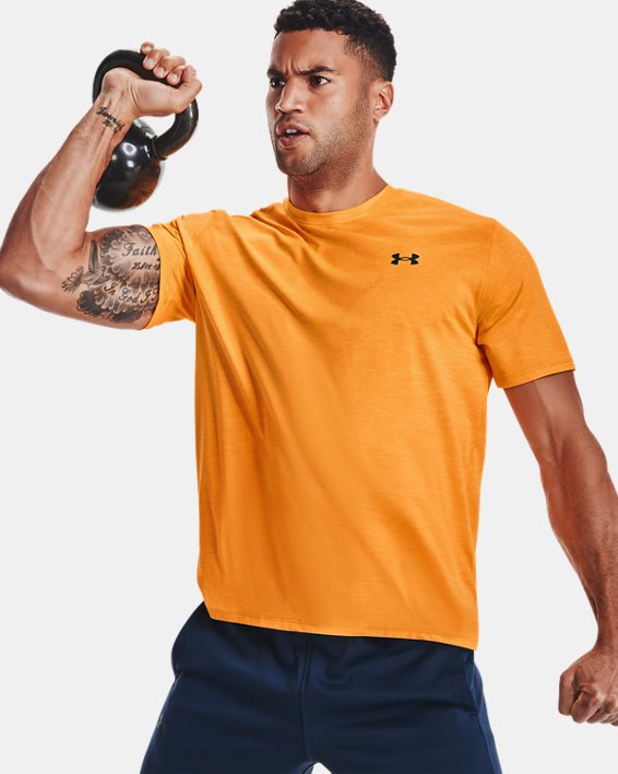 ρουχα για τρεξιμο Under Armour UA Training Vent 2.0 ανδρικα πορτοκαλι / μαυρα | Ud8Z9vfvTre