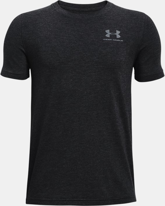 ρουχα για τρεξιμο Under Armour UA βαμβακερα για αγορια μαυρα / γκρι | PaDmLQuzyLq