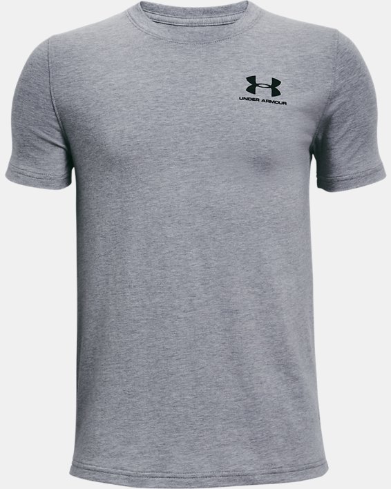 ρουχα για τρεξιμο Under Armour UA βαμβακερα για αγορια γκρι μαυρα | VX9leO8OYjT