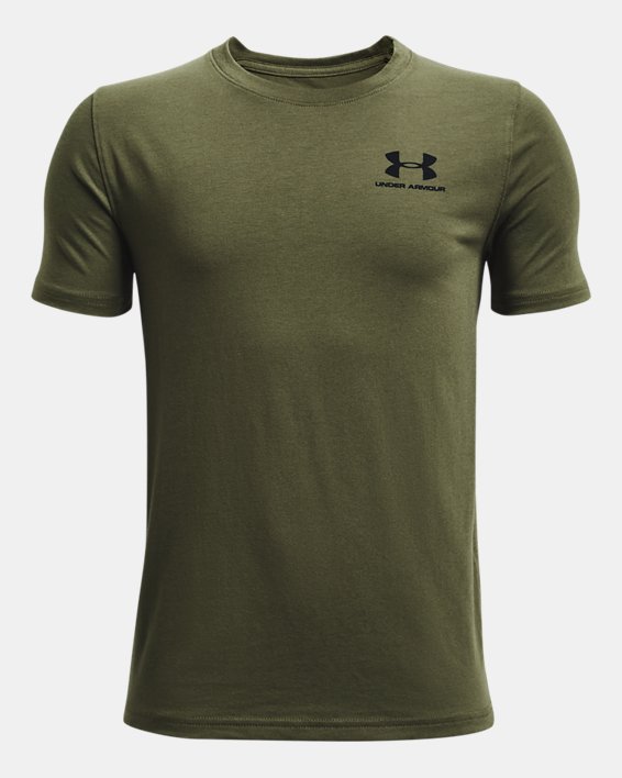 ρουχα για τρεξιμο Under Armour UA βαμβακερα για αγορια μπλε πρασινο / μαυρα | rpytJWUYW1X