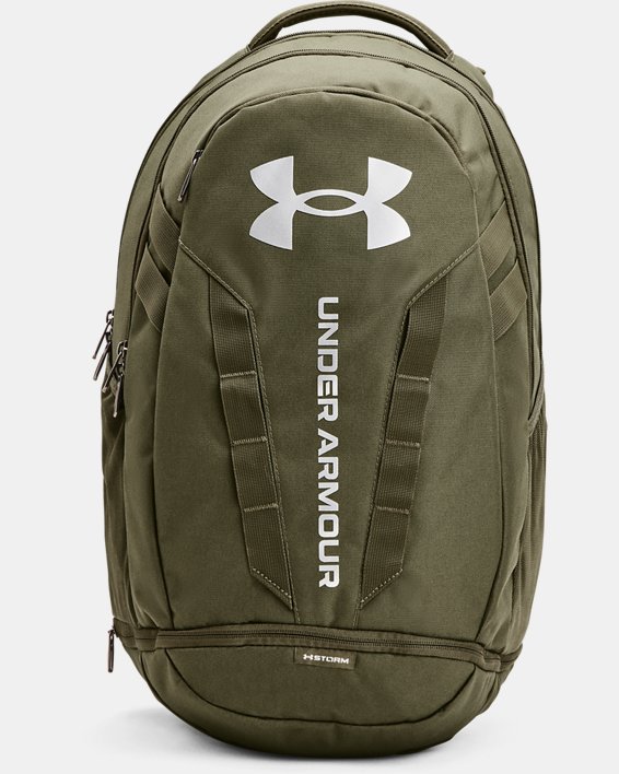 σακιδια πλατησ Under Armour UA Hustle 5.0 γυναικεια μπλε πρασινο / μεταλλικός ασημι | 3pCng6eZmEL