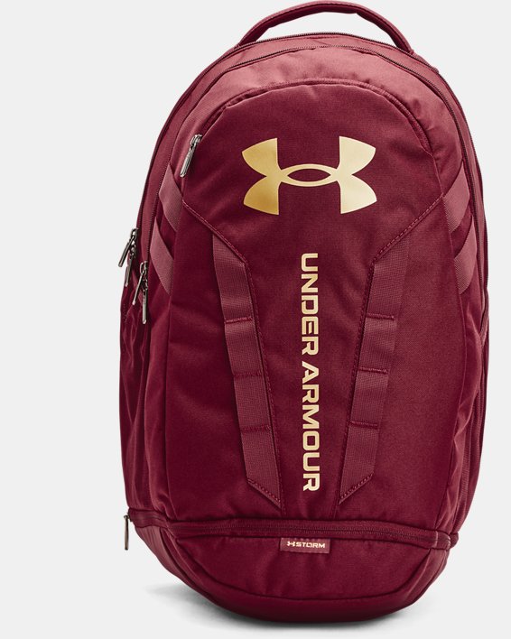 σακιδια πλατησ Under Armour UA Hustle 5.0 ανδρικα κοκκινα / μεταλλικός χρυσο χρωμα | gIBikcjkd5b
