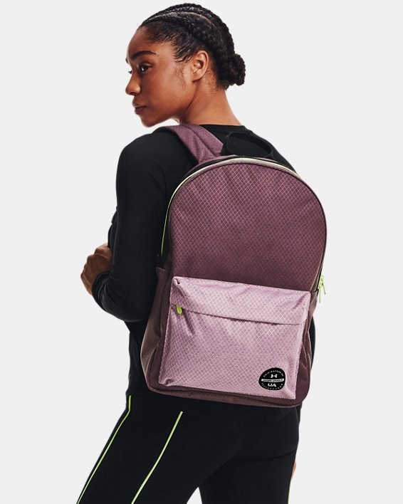σακιδια πλατησ Under Armour UA Loudon Ripstop ανδρικα γκρι μωβ / μωβ ροζ | kMdP3TV9rFt