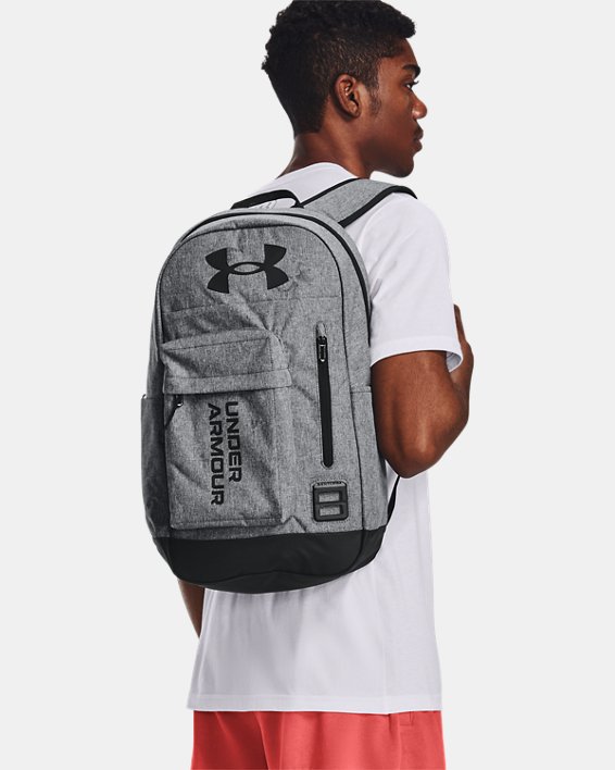 σακιδια πλατησ Under Armour Unisex UA Halftime ανδρικα γκρι / μαυρα | VxhnMffhdns