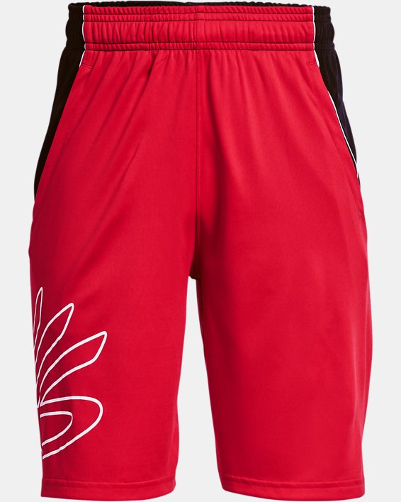 σορτσ Under Armour Curry SC Hoops για αγορια κοκκινα / μαυρα | eiVw9eZuZFK