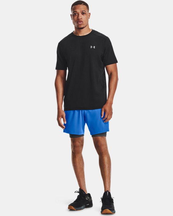 σορτσ Under Armour HeatGear® Armour Compression ανδρικα σκούρο γκρι / μαυρα | kg71nQg89tI